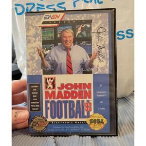 John Madden Football '93 Sega Genesis Game